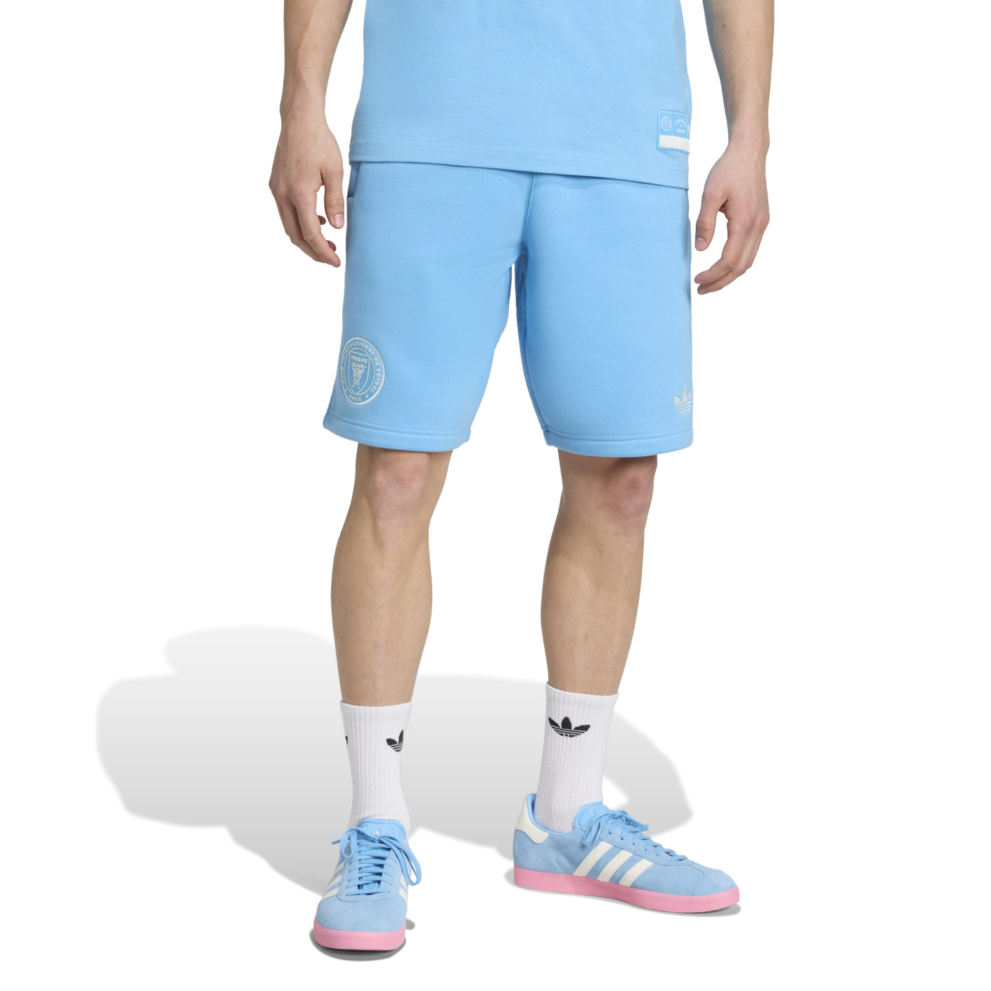 adidas Inter Miami CF Originals Broekje Blauw Wit Roze