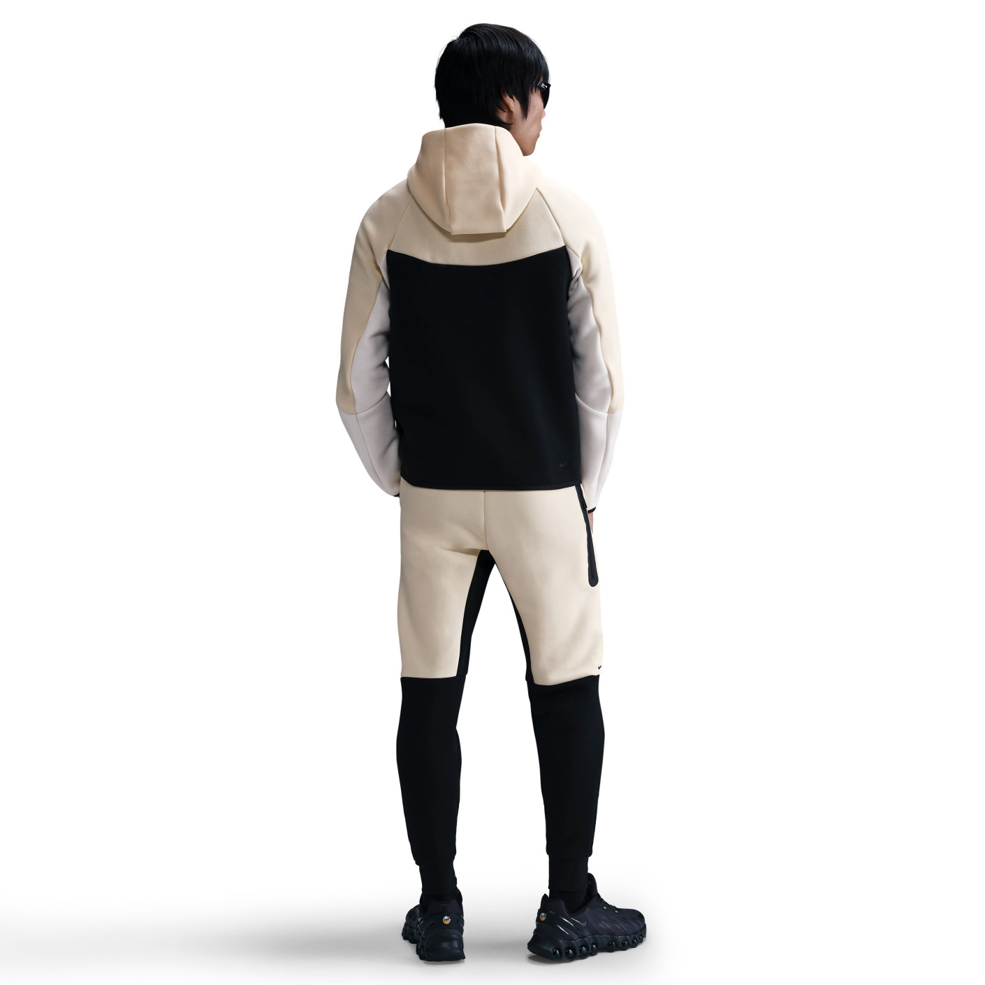 cream colour tech fleece