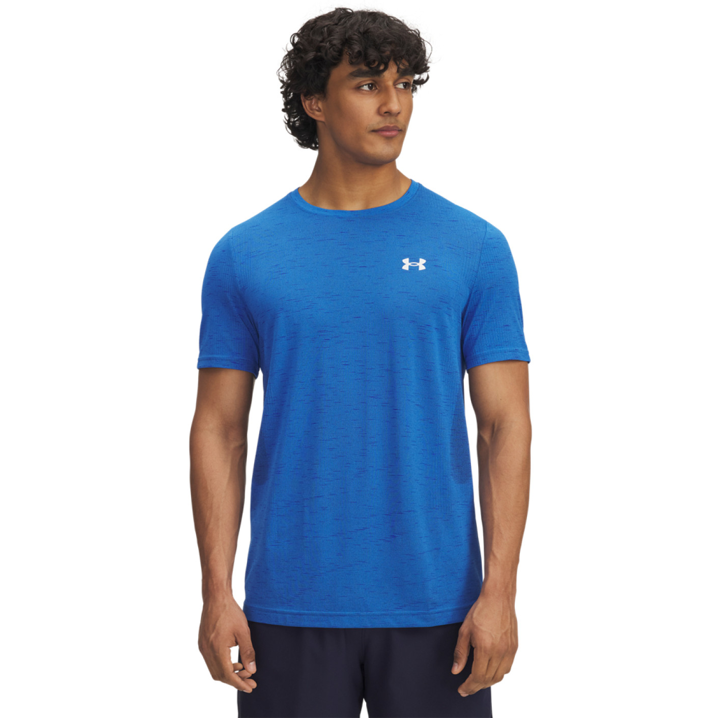 Under Armour Vanish Seamless Training Shirt Dark Blue White
