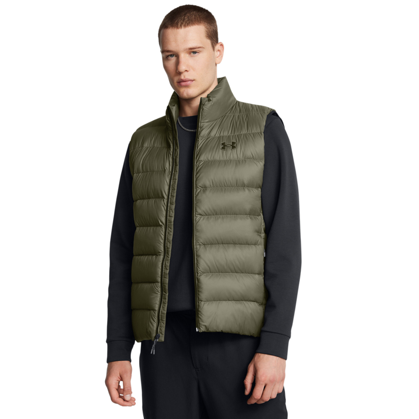Under Armour Legend Down Bodywarmer Groen Zwart