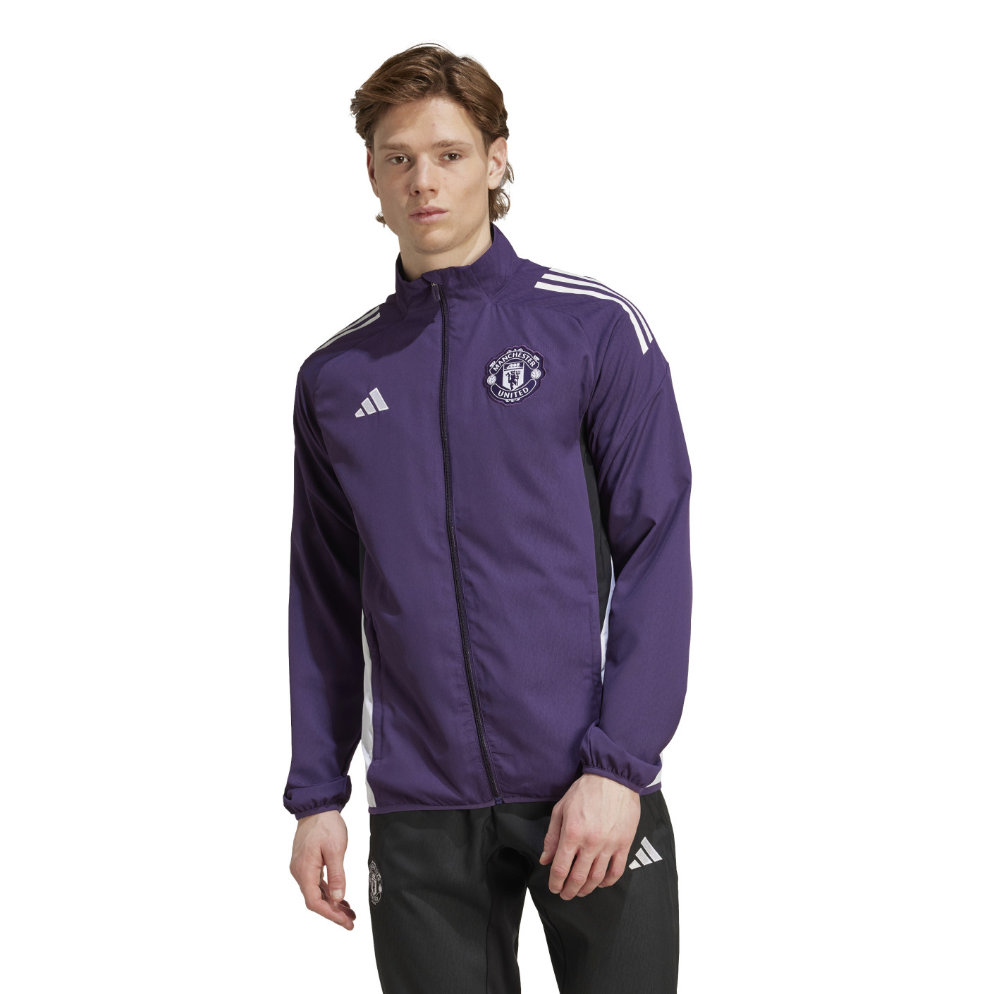 adidas Manchester United Presentation Full-Zip Tracksuit 2025-2026