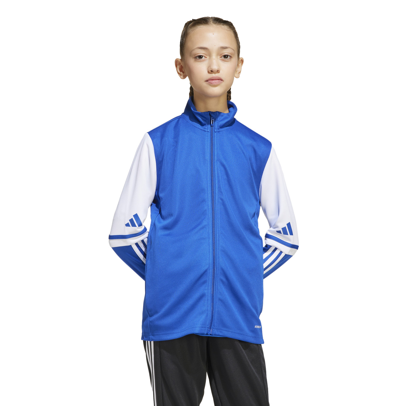 adidas Squadra 25 Kids Training Jacket Blue White