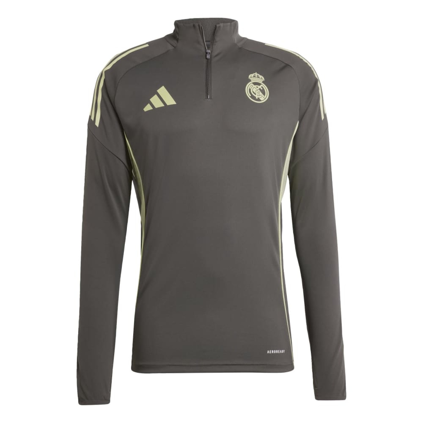 adidas Real Madrid Training sweater 1/4-Zip 2025-2026 Grey Light