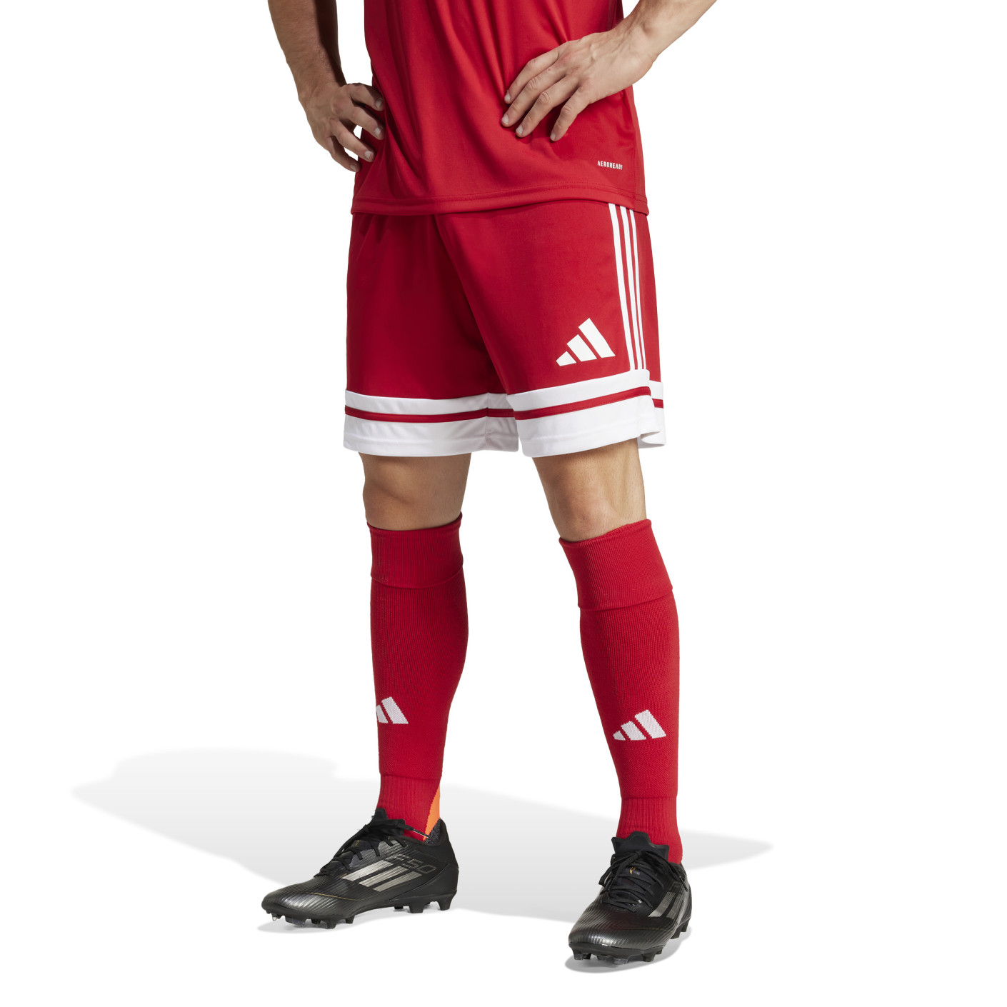 adidas Squadra 25 Football Shorts Red White