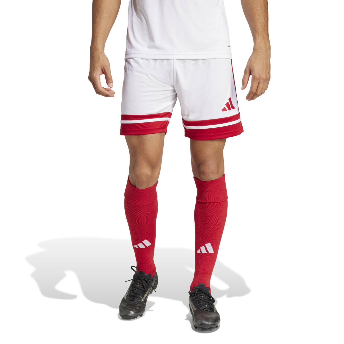 adidas Squadra 25 Football Shorts White Red