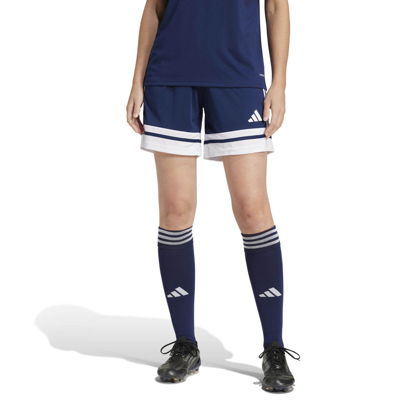 adidas Squadra 25 Women's Football Shorts Dark Blue White