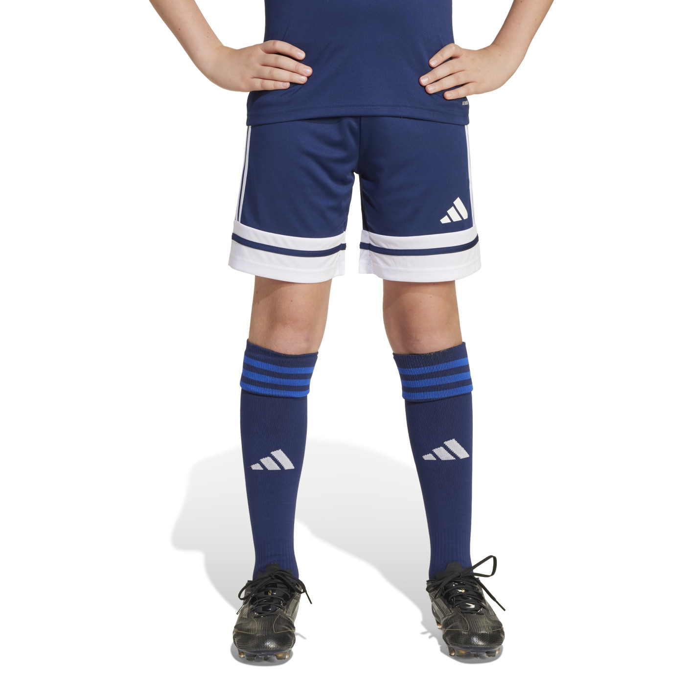 adidas Squadra 25 Voetbalbroekje Kids Donkerblauw Wit