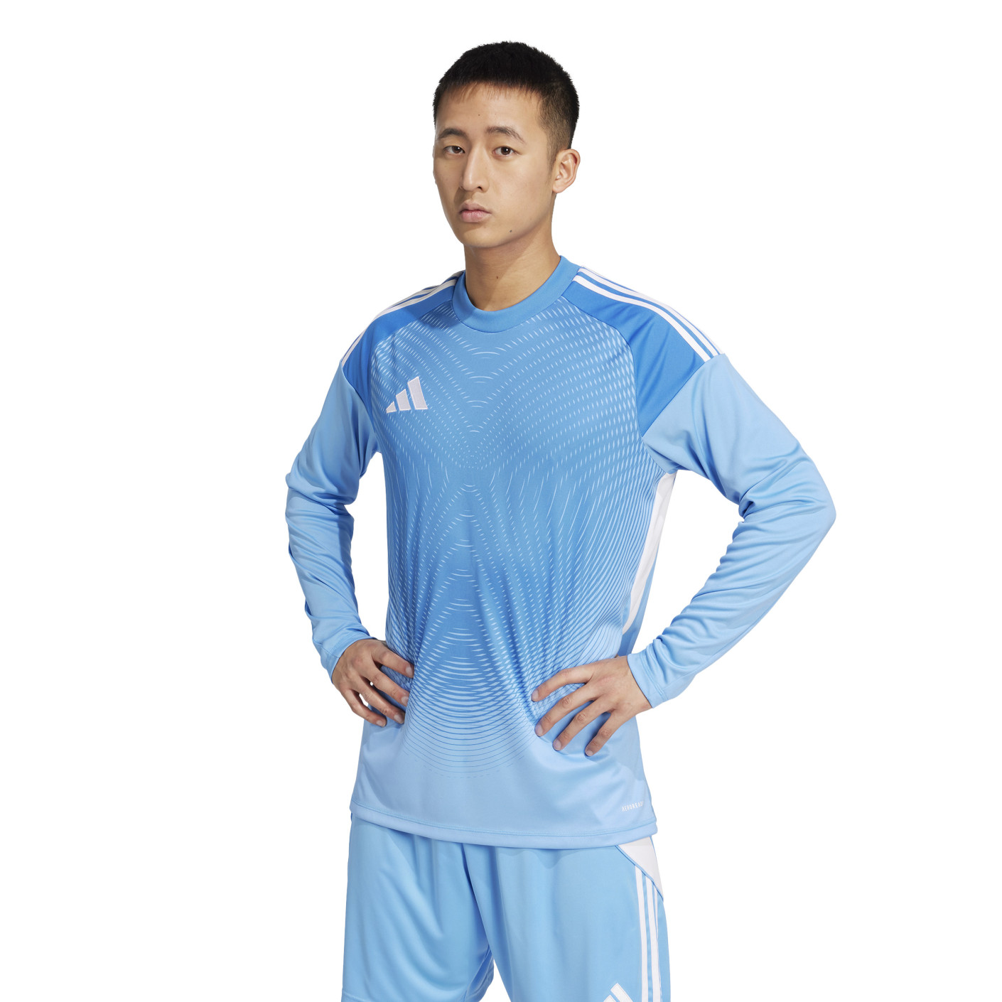 adidas Tiro 25 Competition Goalkeeper Shirt Long Sleeve Light Blue White