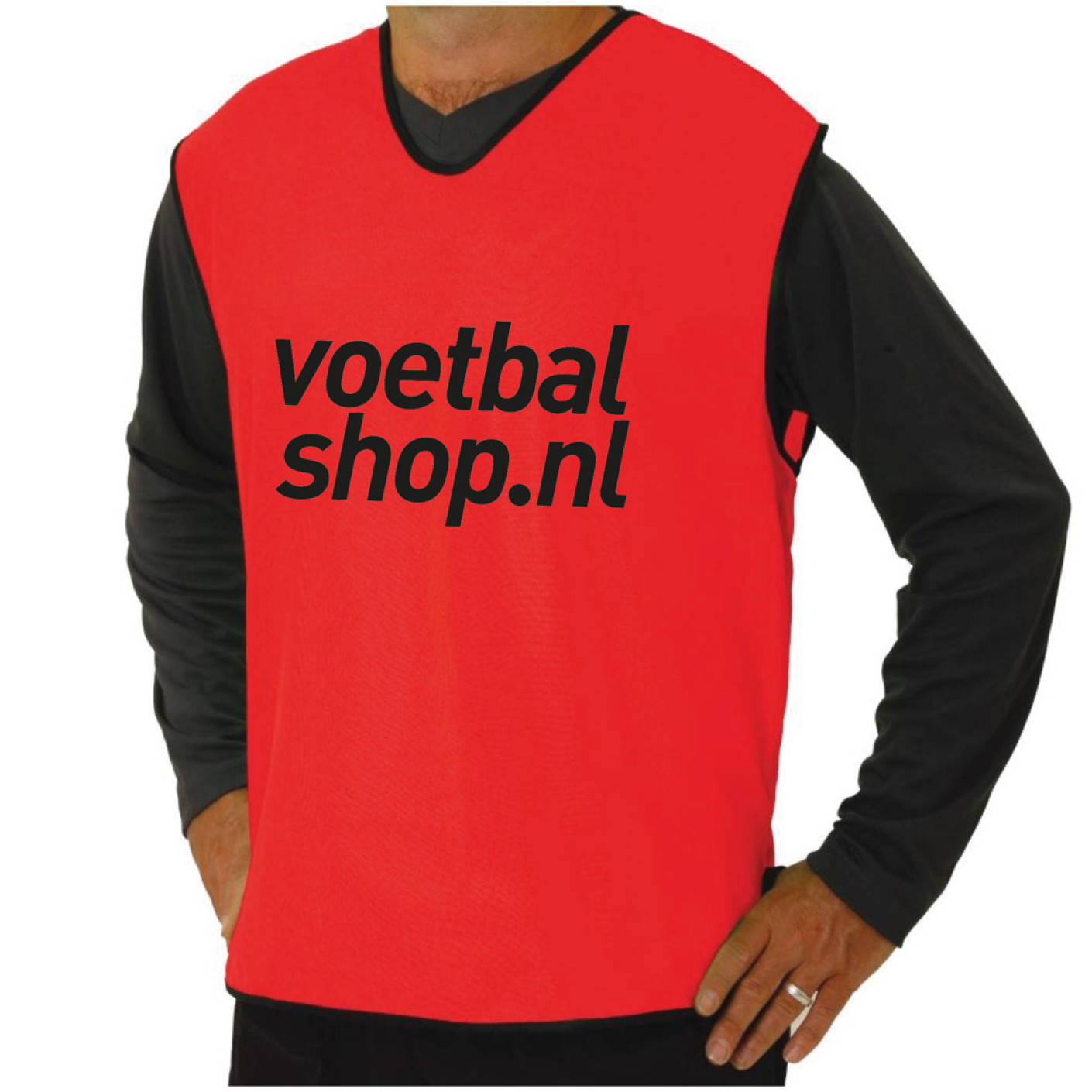 Voetbalshop.nl Trainingshesje Basic Mini Rood