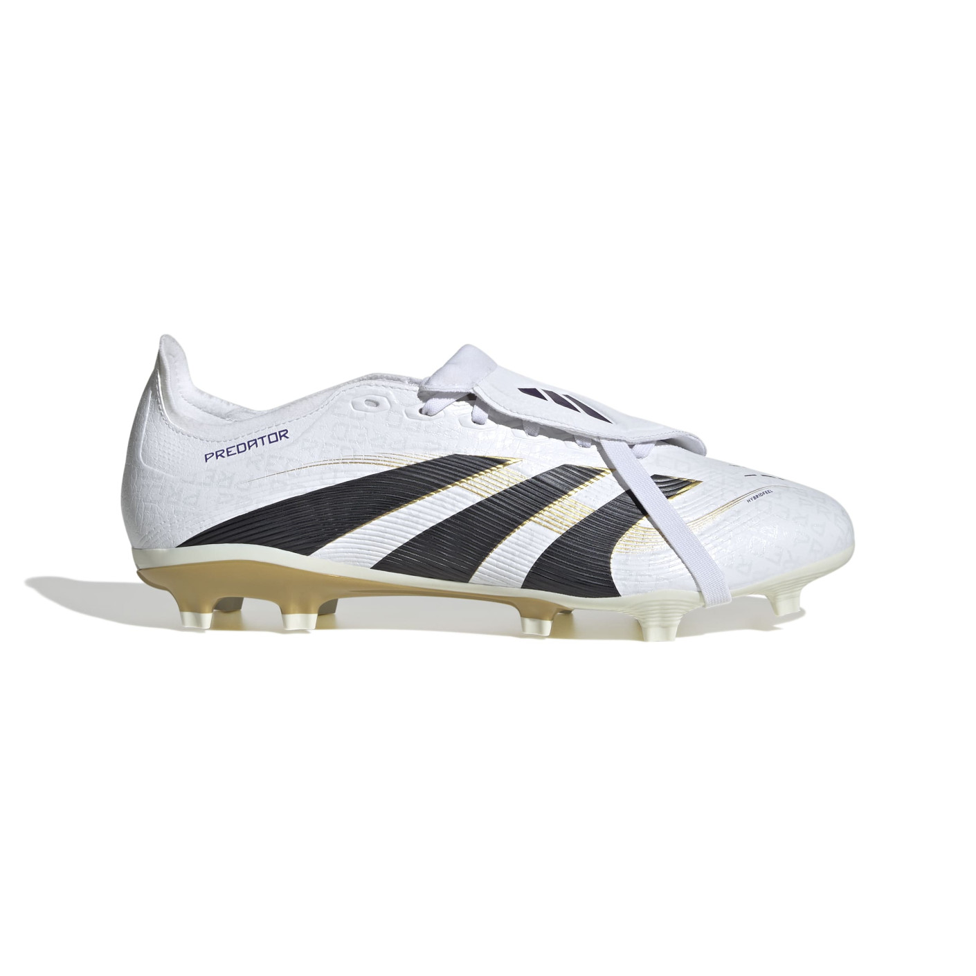 adidas Predator League FT Grass/Artificial Grass Football Boots (MG) White Black Gold