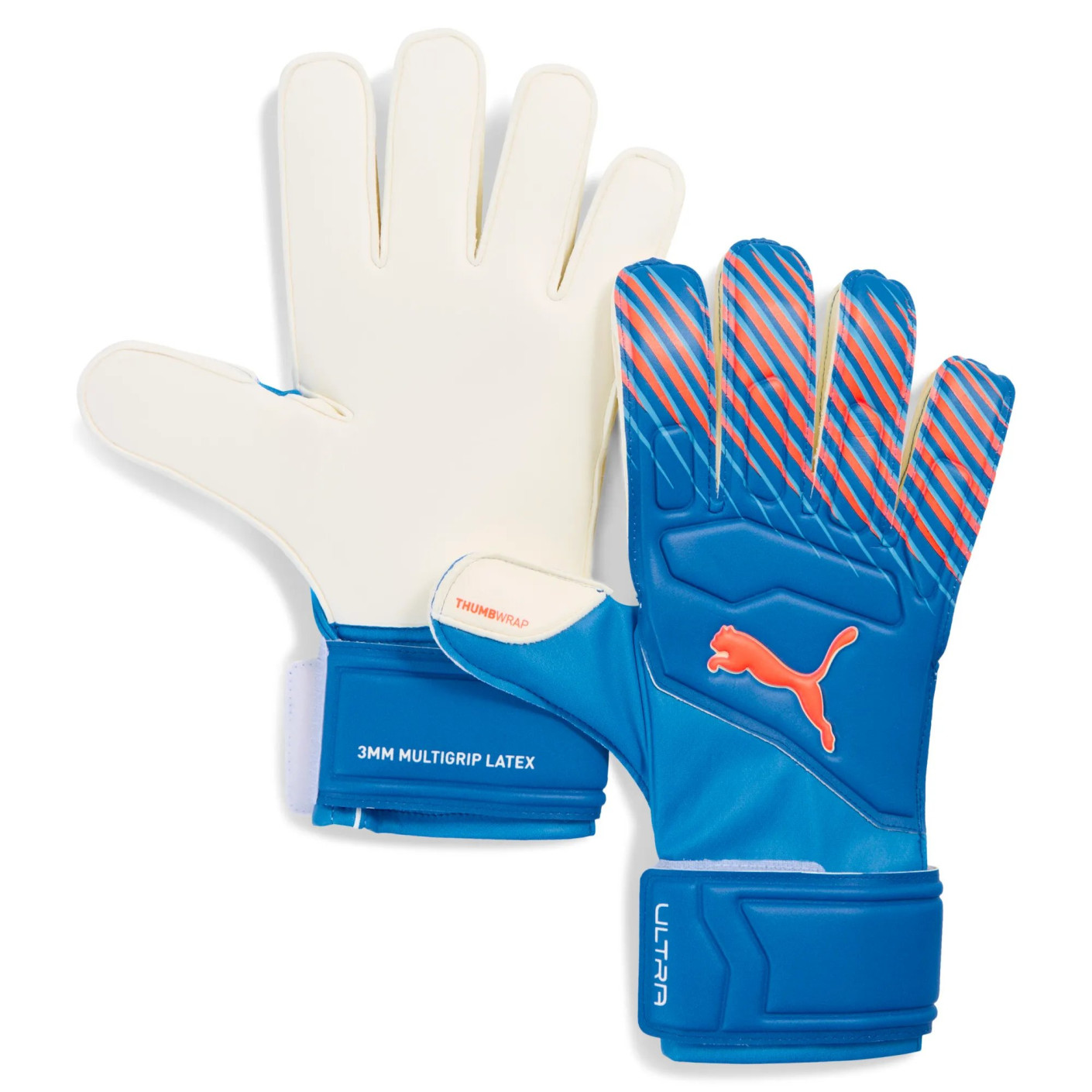 PUMA Ultra Match RC Goalkeeper Gloves Blue Bright Red White