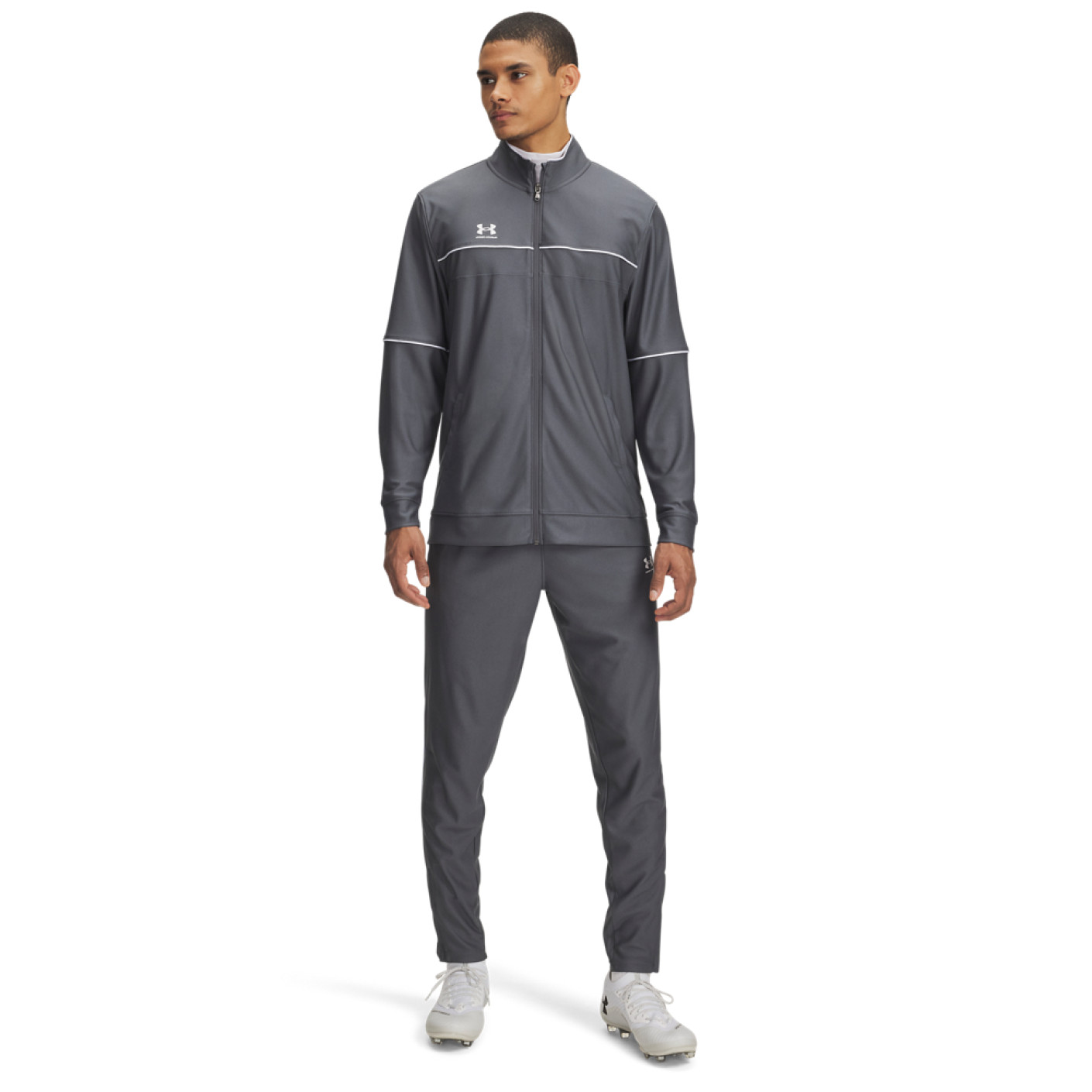 Under Armour Challenger Full-Zip Tracksuit Grey
