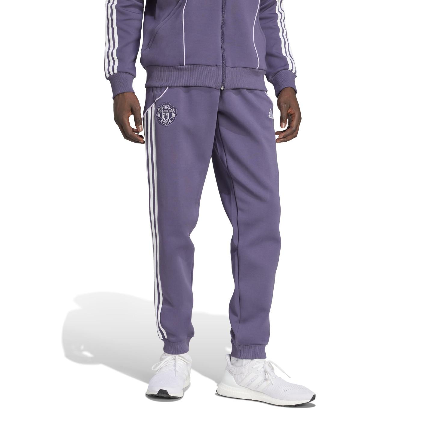 adidas Manchester United Urban Purist Joggingbroek 2025-2026 Paars Wit