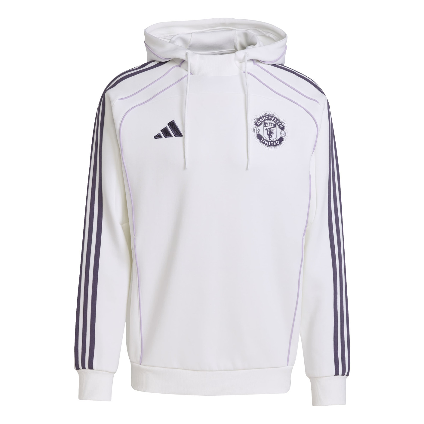 adidas Manchester United Urban Purist Hoodie 2025-2026 White