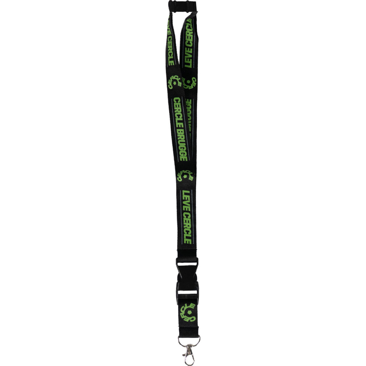 Cercle Bruges Black Green Neck Strap