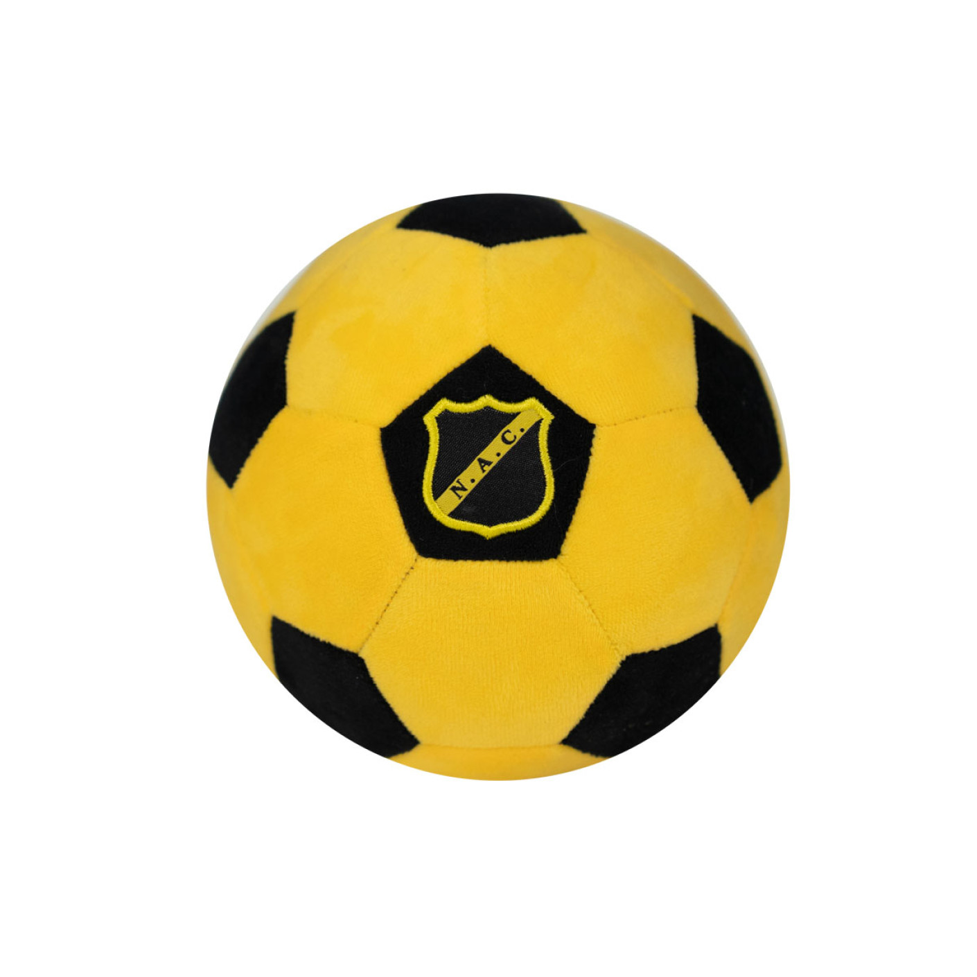 NAC Breda Plush Football Yellow Black Size 1