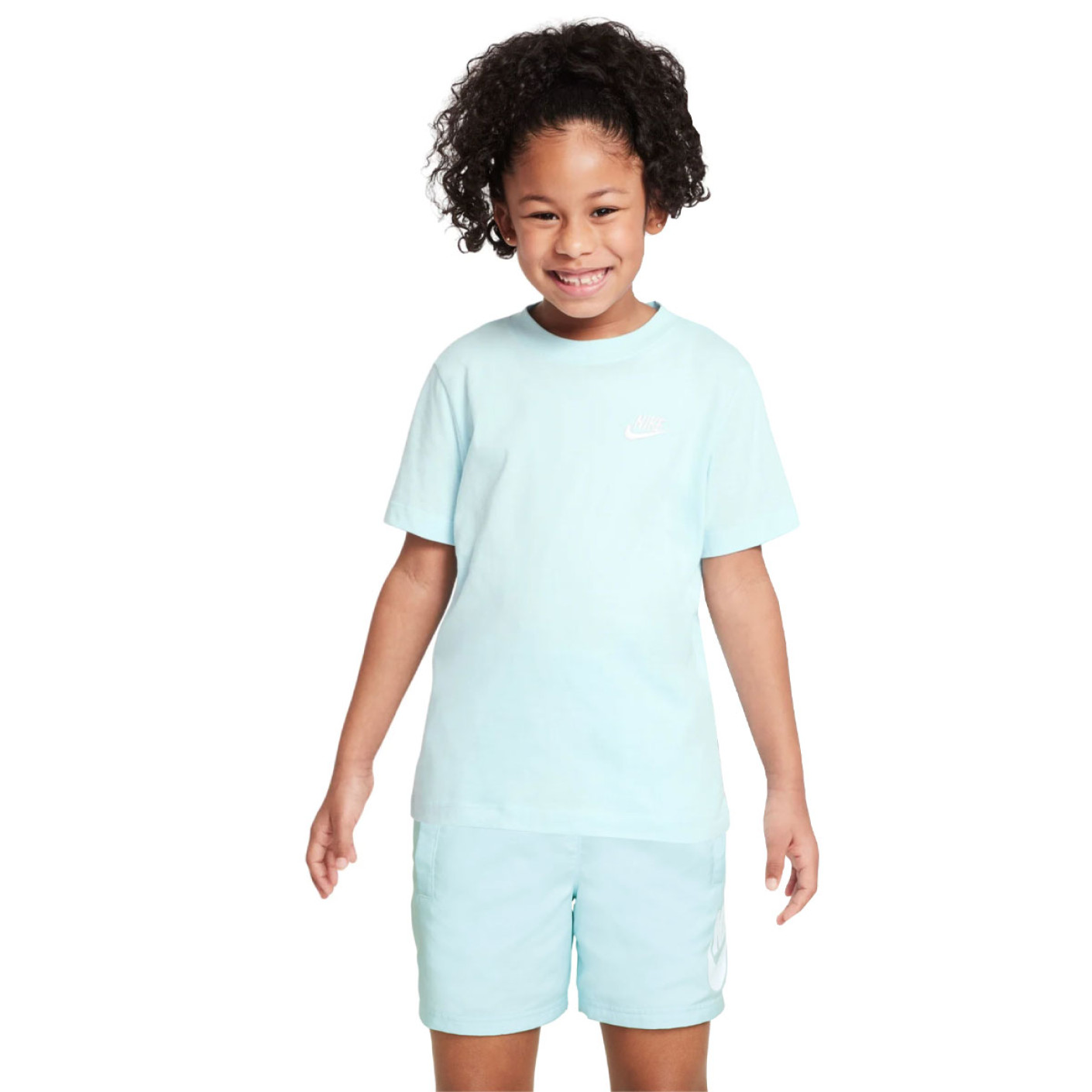 Nike Sportswear Club Kids Summer Set Light Blue White