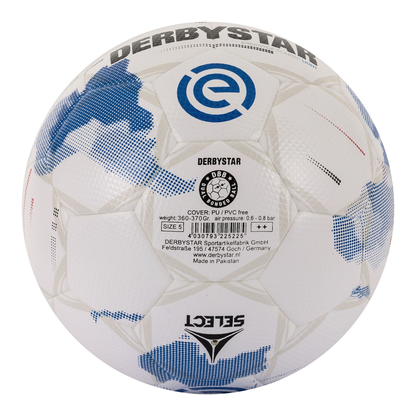 Ballon Derbystar Bundesliga S-Light V23 – Pour Jeunes, PU Brillant, Léger (290 G), Officiel