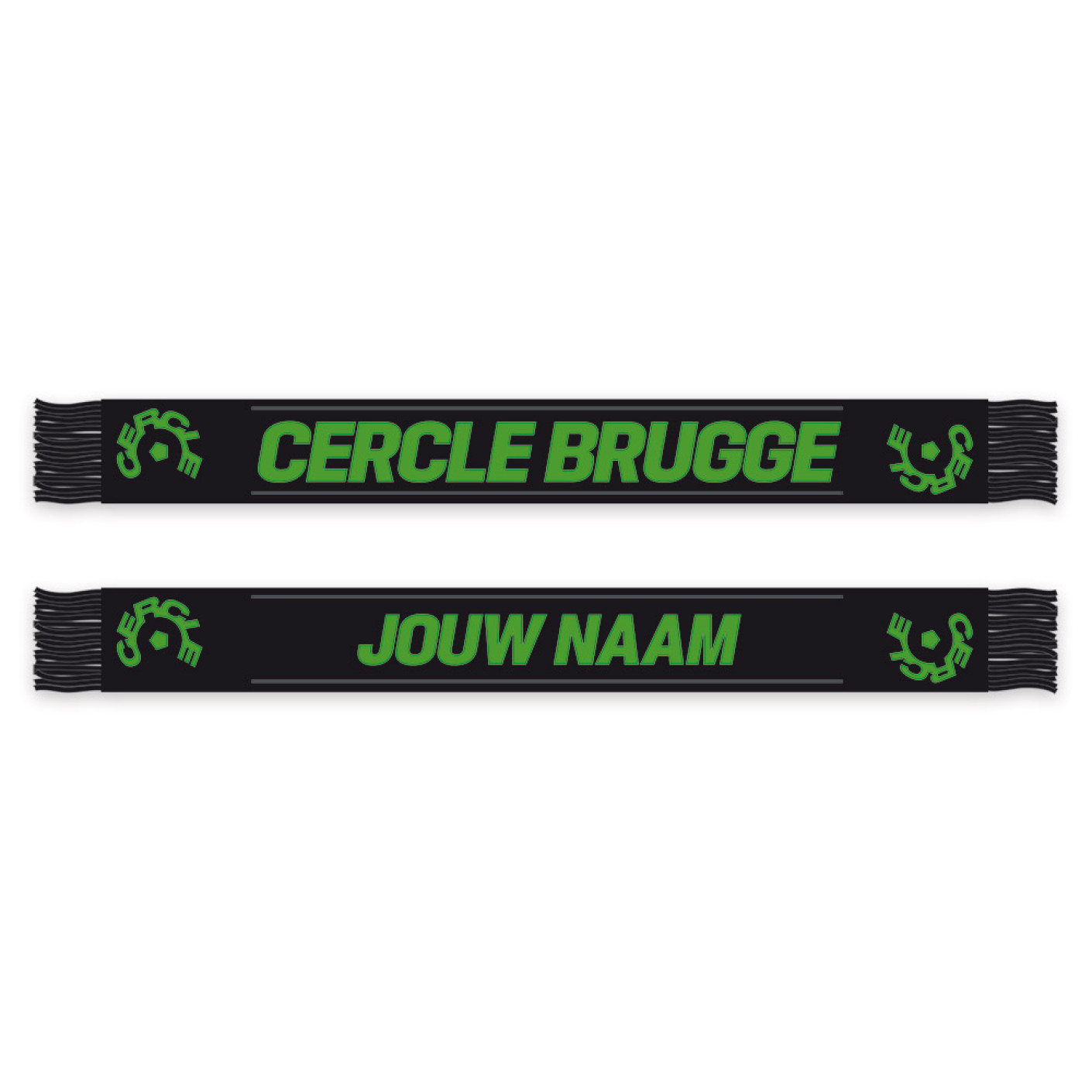 Cercle Brugge Sjaal Thuisshirt 2025-2026 Gepersonaliseerd