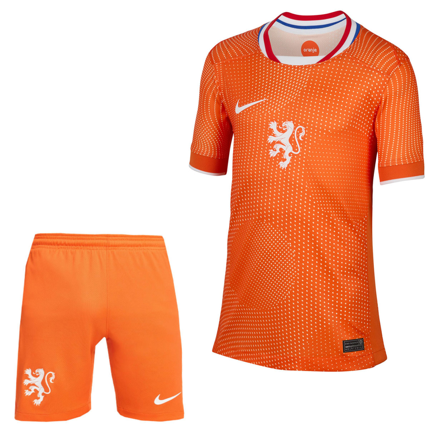 Nike Netherlands Home Set Orange Lioness 2025-2027 Kids