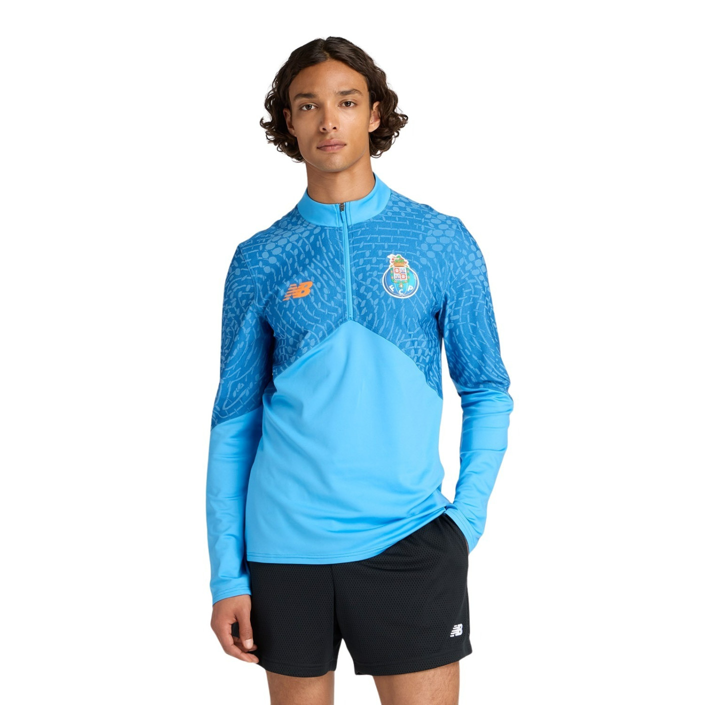 New Balance FC Porto Tracksuit 1/4-Zip 2025-2026 Blue Dark Blue