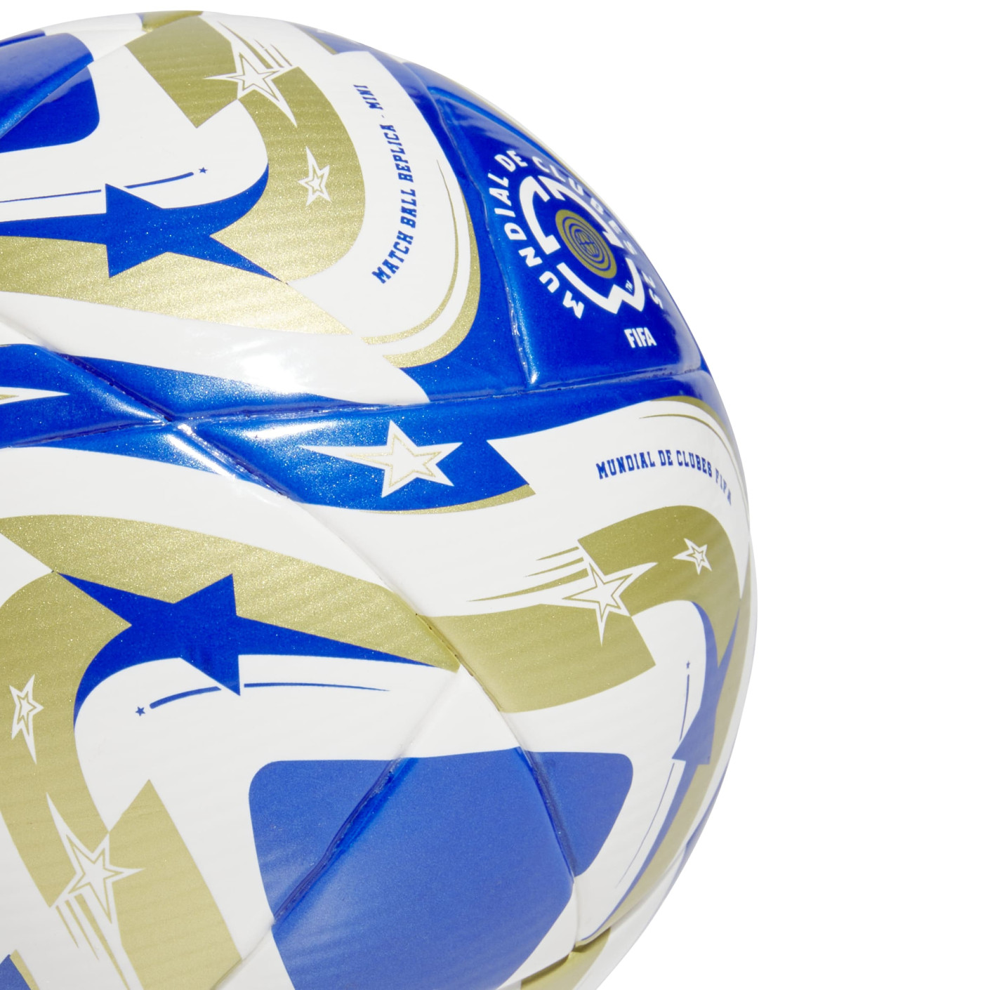 adidas FIFA Club World Cup Final Mini Football Size 1 White Blue