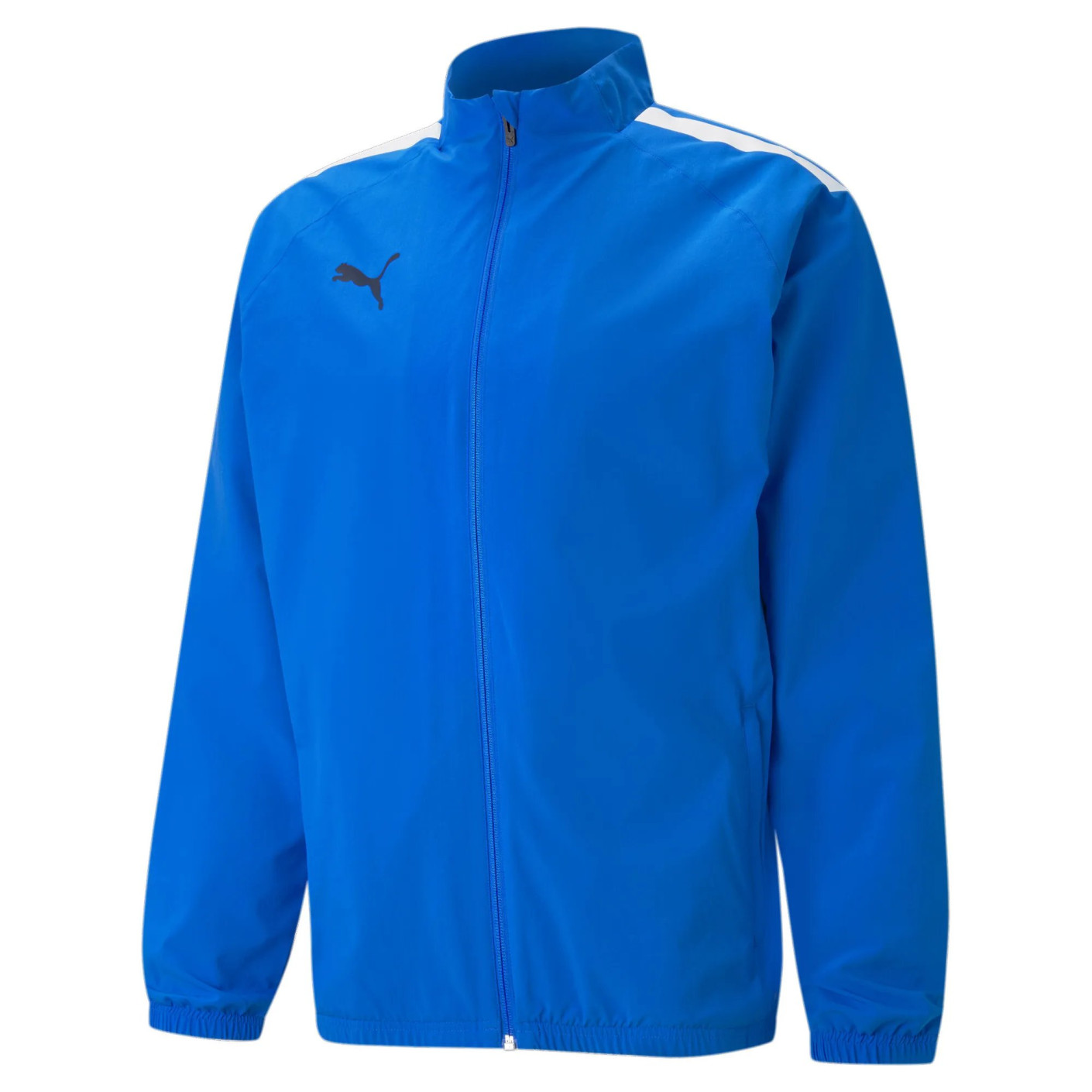 PUMA TeamLIGA Sideline Trainingsjack Blauw Wit
