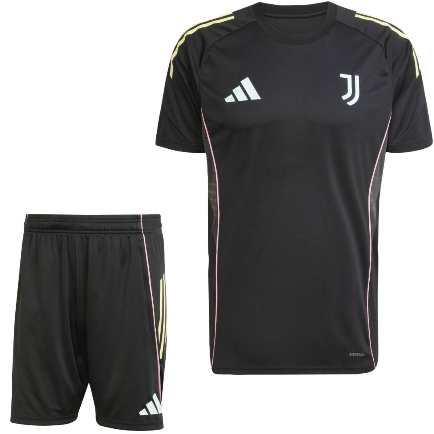 adidas Juventus Training Set 2025-2026 Black - Voetbalshop.nl
