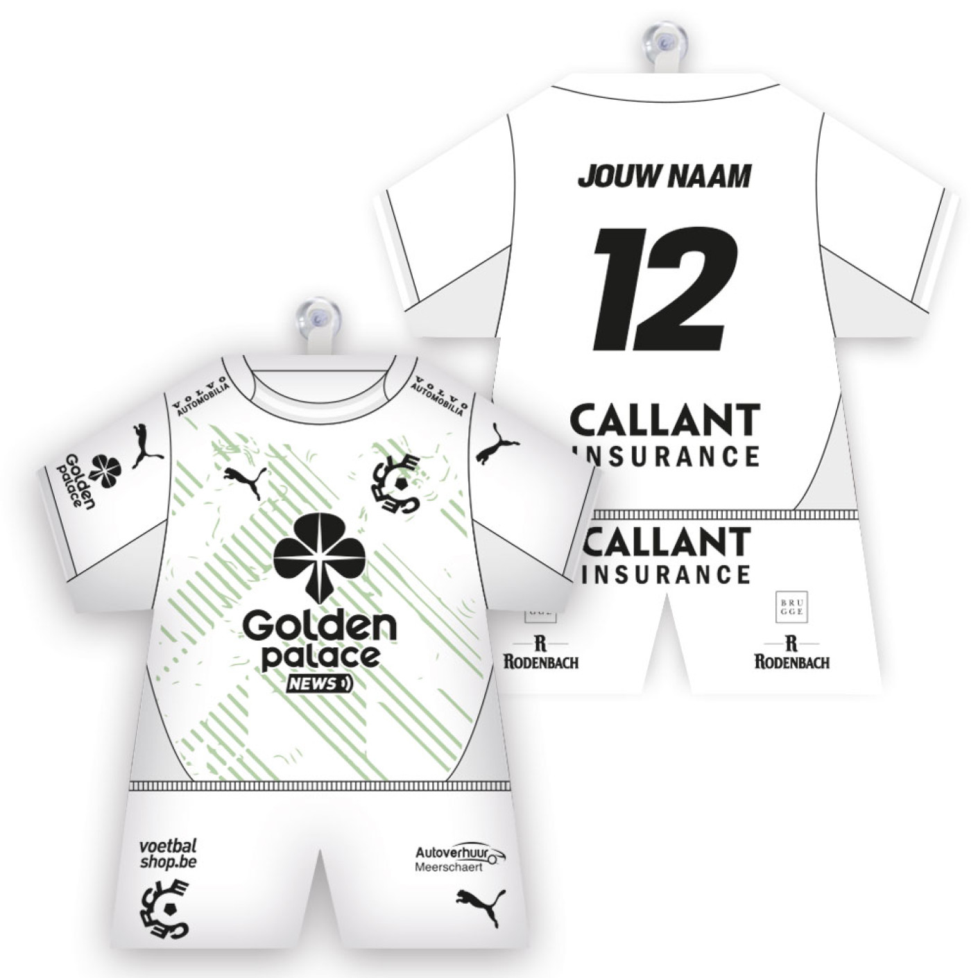 Cercle Brugge Maxidress Away Shirt 2025-2026 Personalised