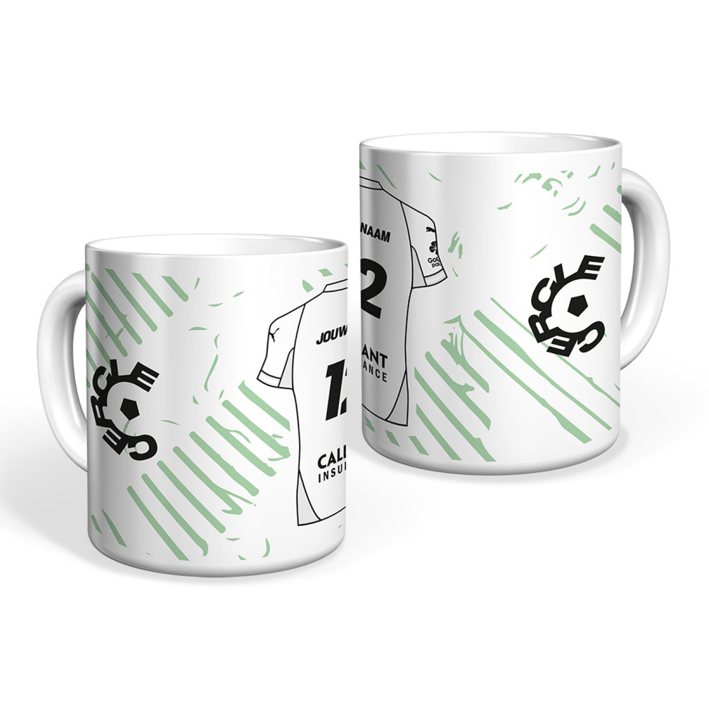 Cercle Brugge Mug Away Shirt 2025-2026 Personalised
