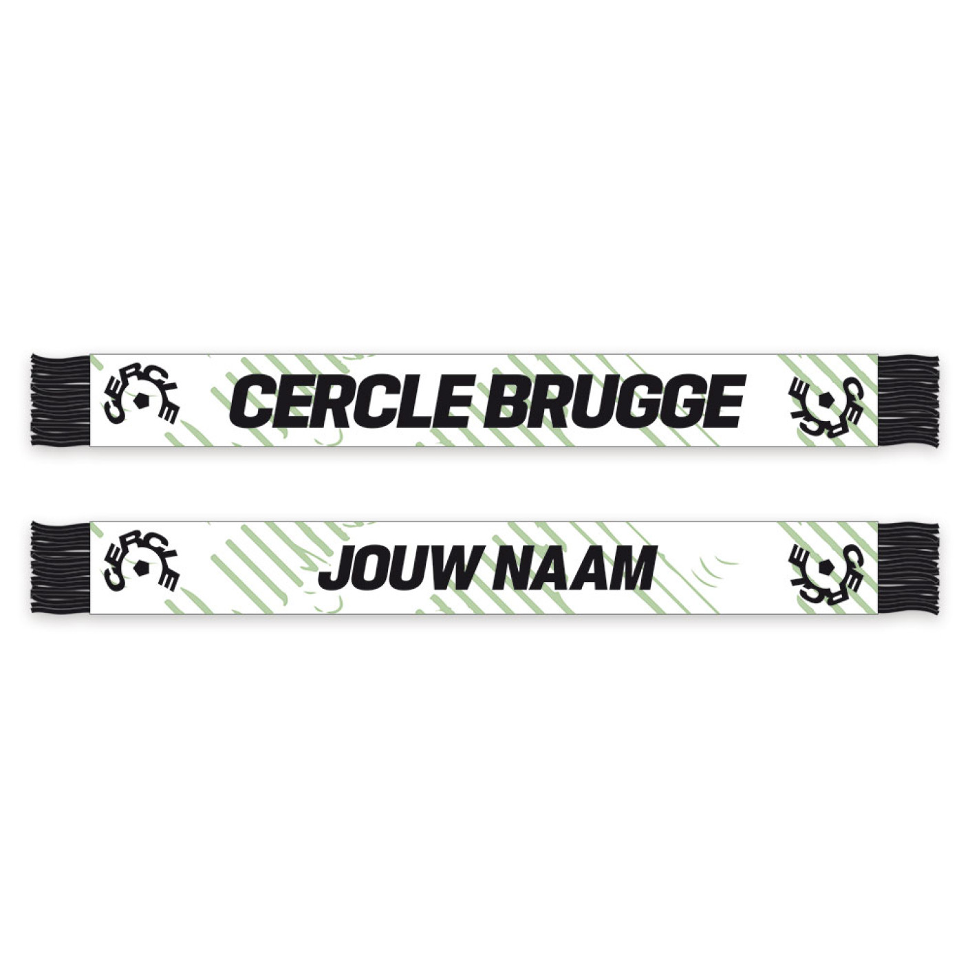 Cercle Brugge Sjaal Uitshirt 2025-2026 Gepersonaliseerd