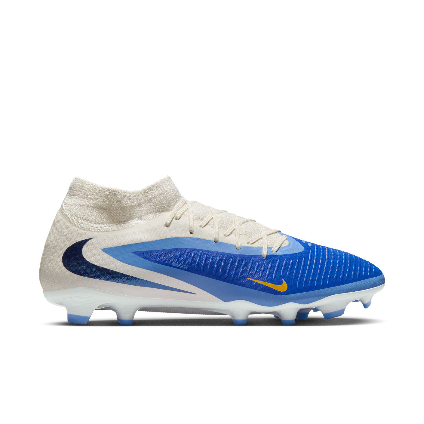 blue football boots nike