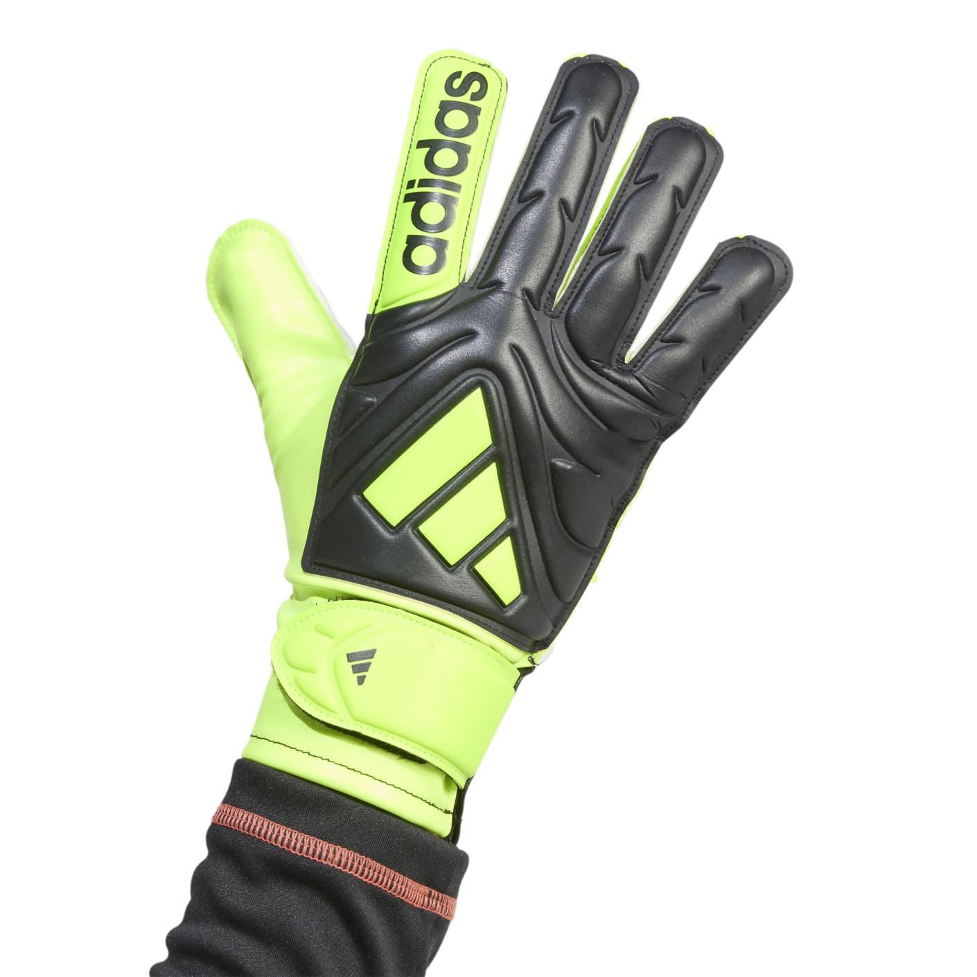 adidas Copa Club Keepershandschoenen Kids Zwart Neongeel Wit
