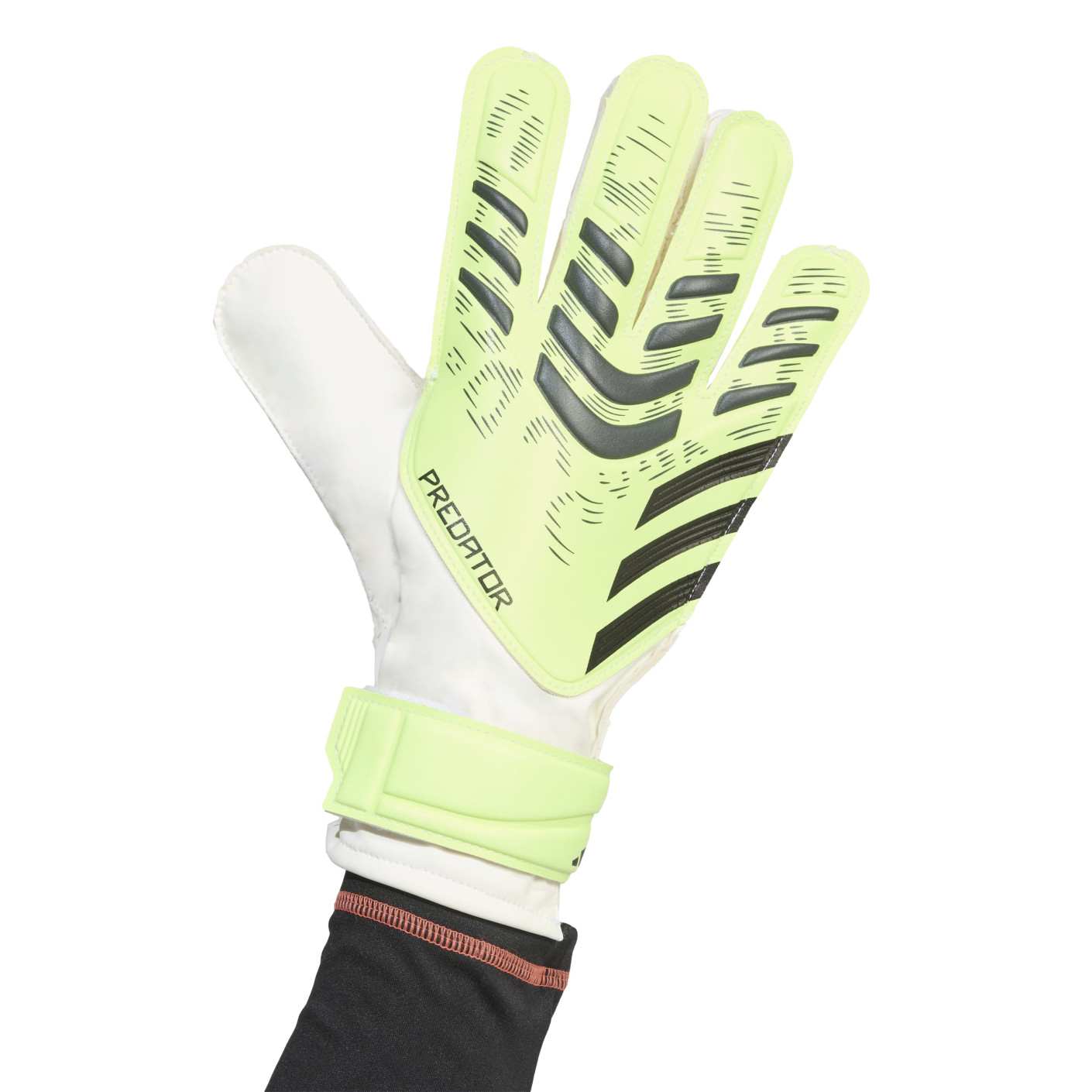 adidas Predator Training Keepershandschoenen Neongeel Wit Zwart