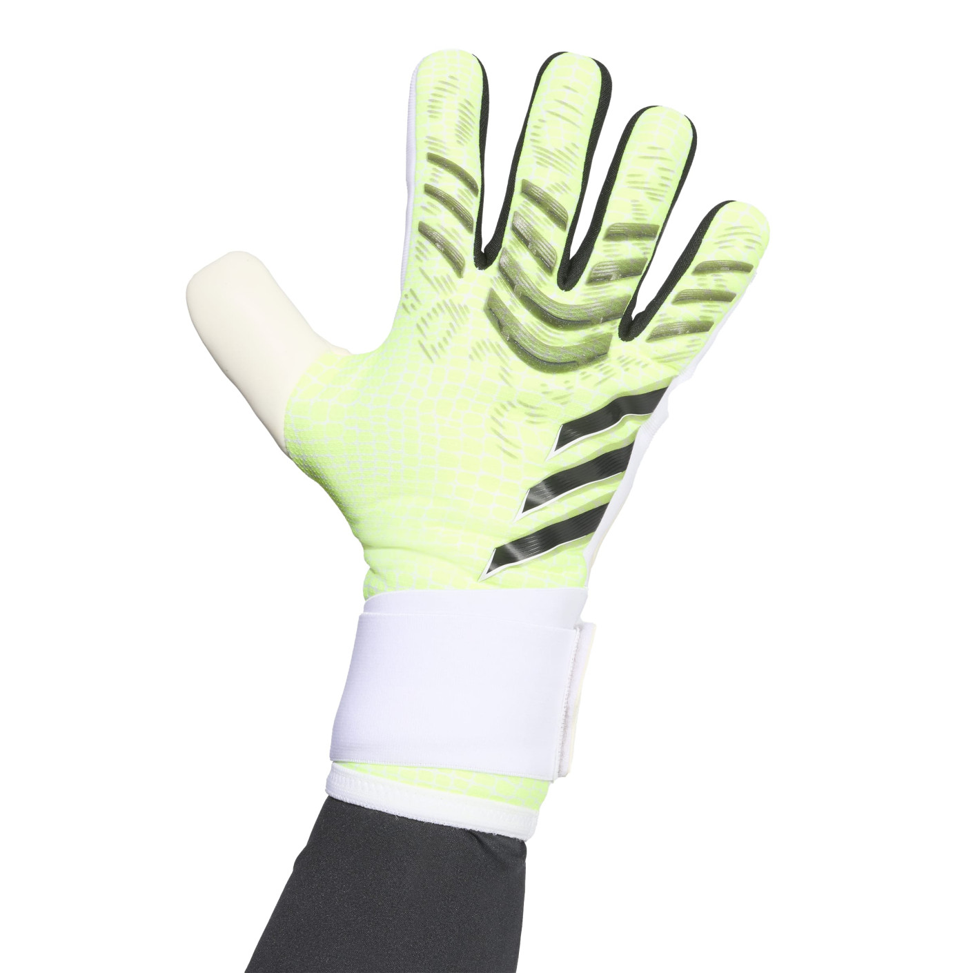 adidas Predator Competition Keepershandschoenen Neongeel Wit Zwart