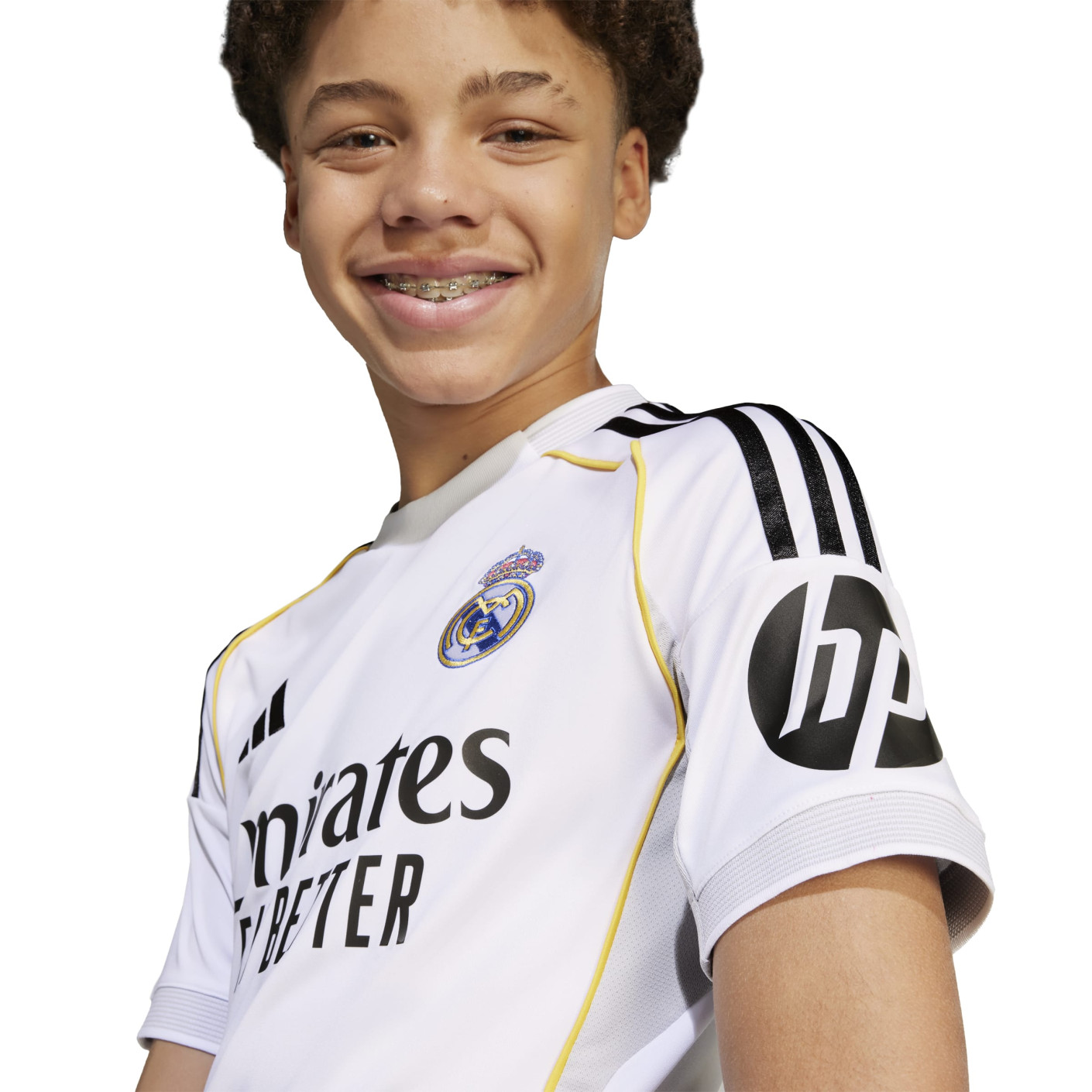 adidas Real Madrid Mbappé 10 Home Shirt 2025-2026 Kids