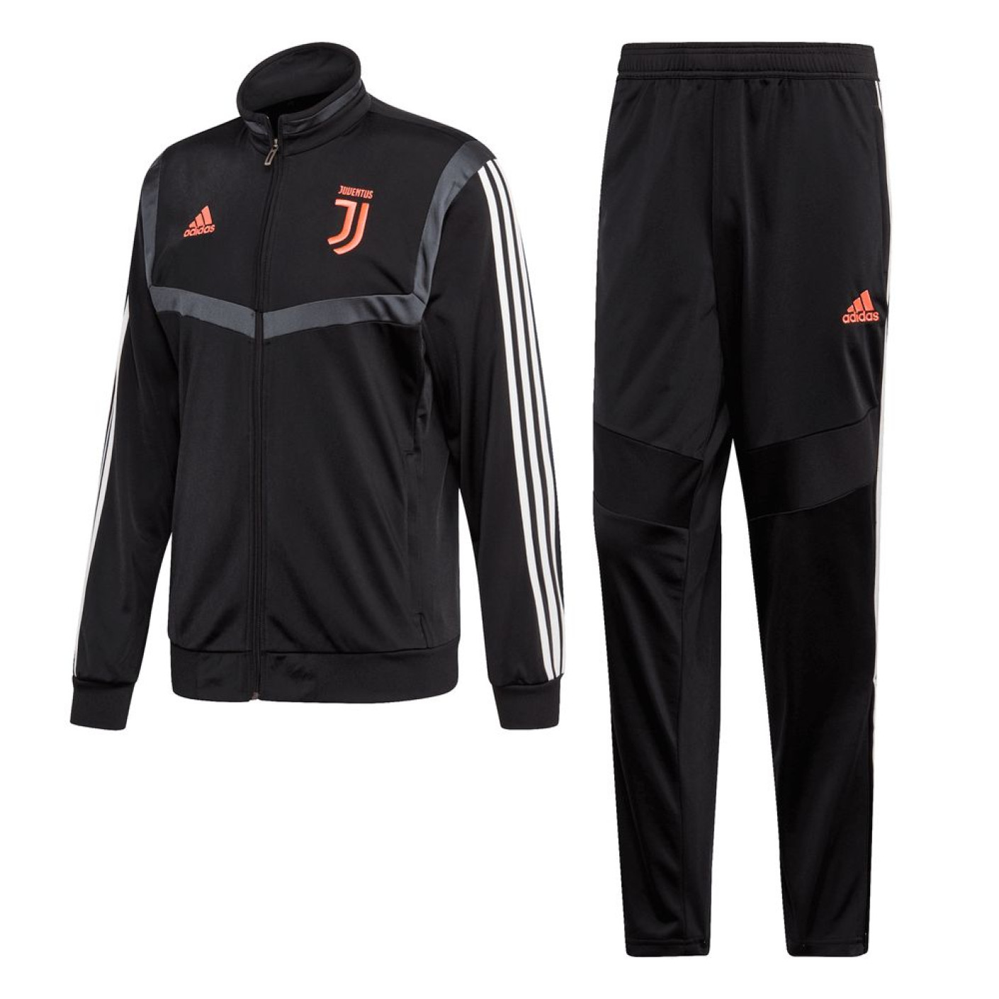 adidas Juventus Trainingspak 2019-2020 Zwart Wit