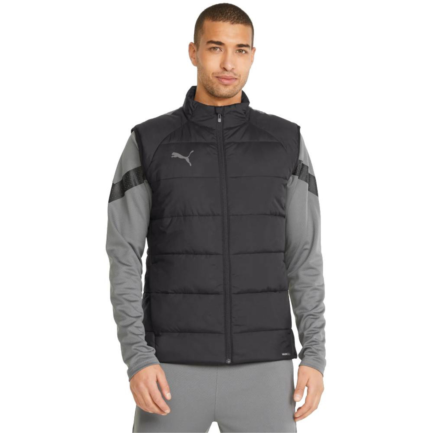 PUMA TeamLIGA Bodywarmer Zwart