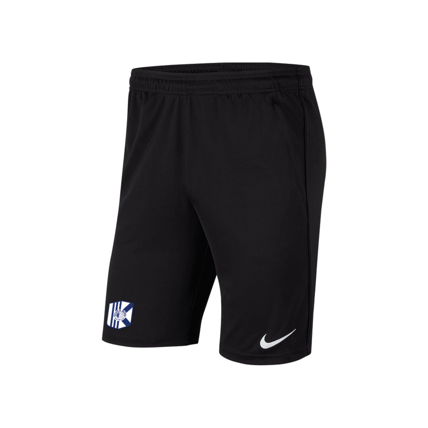 Quick Boys Trainingsshort Staf Senioren Zwart