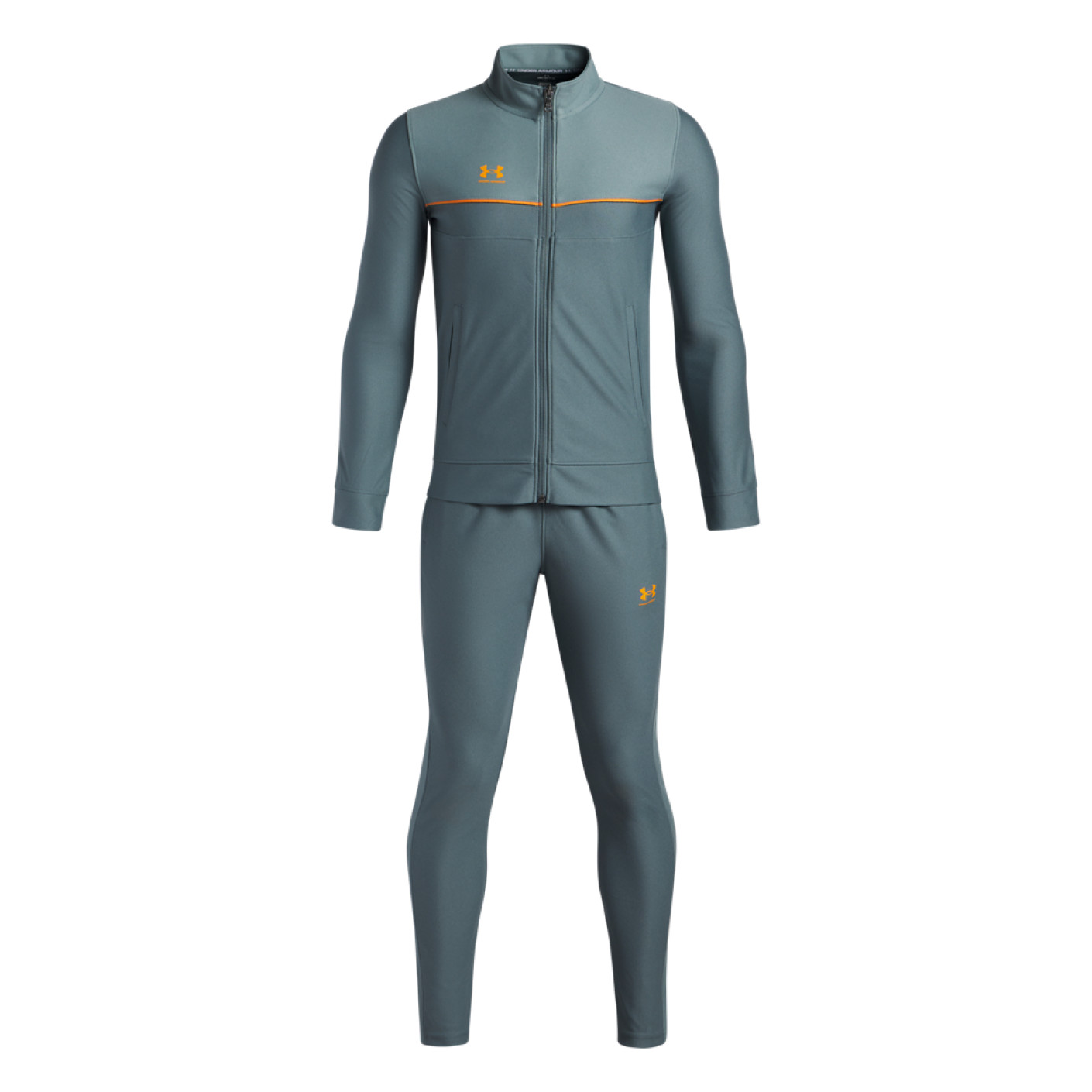 Under Armour Challenger Trainingspak Full-Zip Kids Donkerblauw