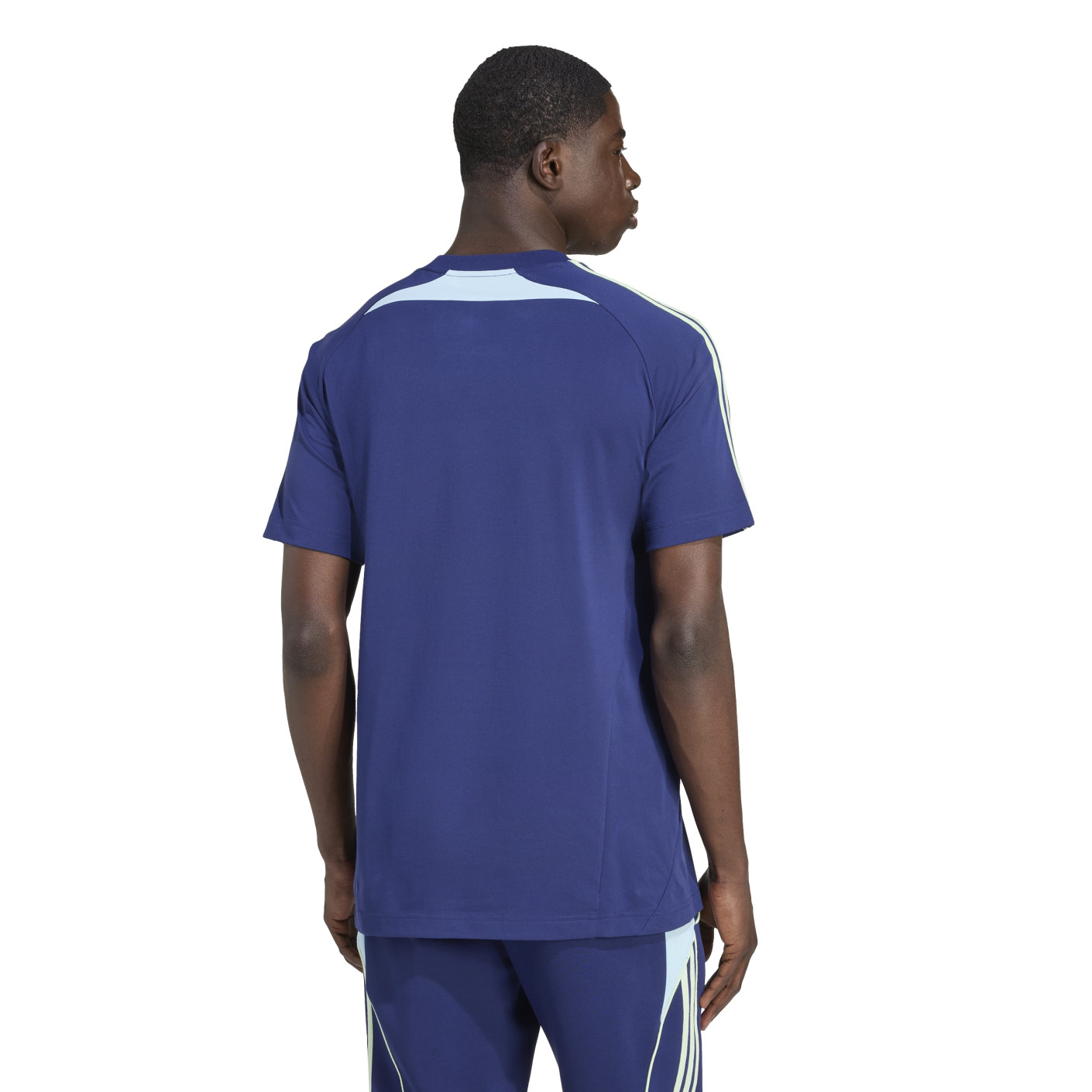 adidas Ajax Urban Purist T-Shirt 2025-2026 Dark Blue Light Blue