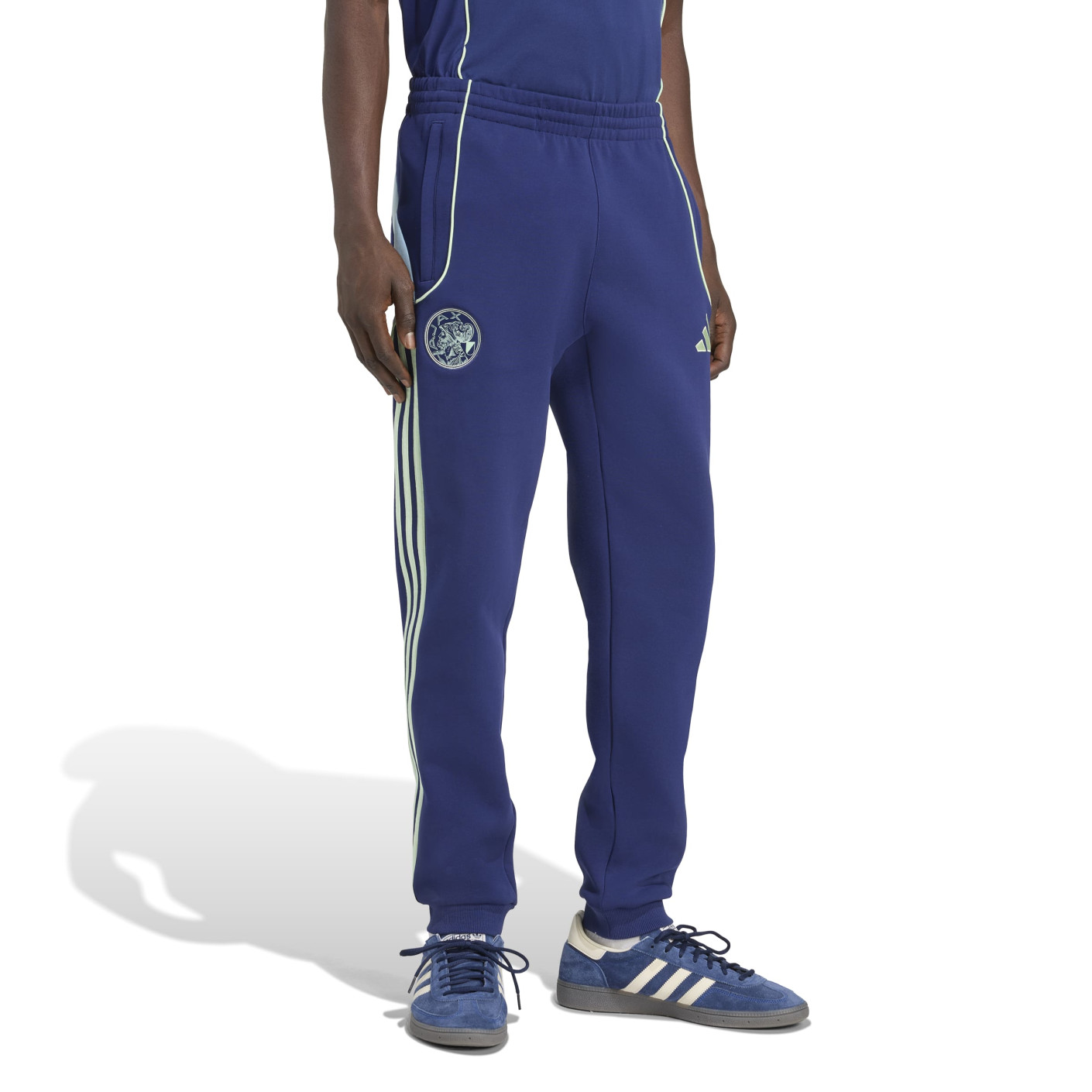 adidas Ajax Urban Purist Joggingbroek 2025-2026 Donkerblauw Lichtblauw Groen