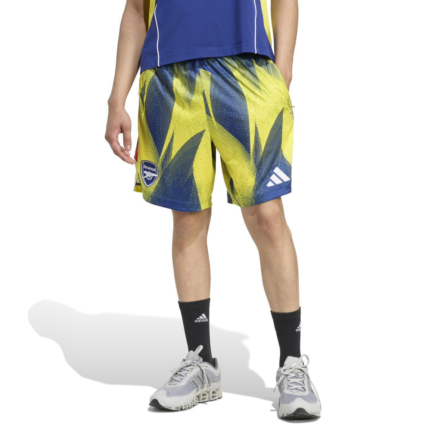 adidas Arsenal Urban Purist Broekje 2025-2026 Donkerblauw Geel Rood Wit