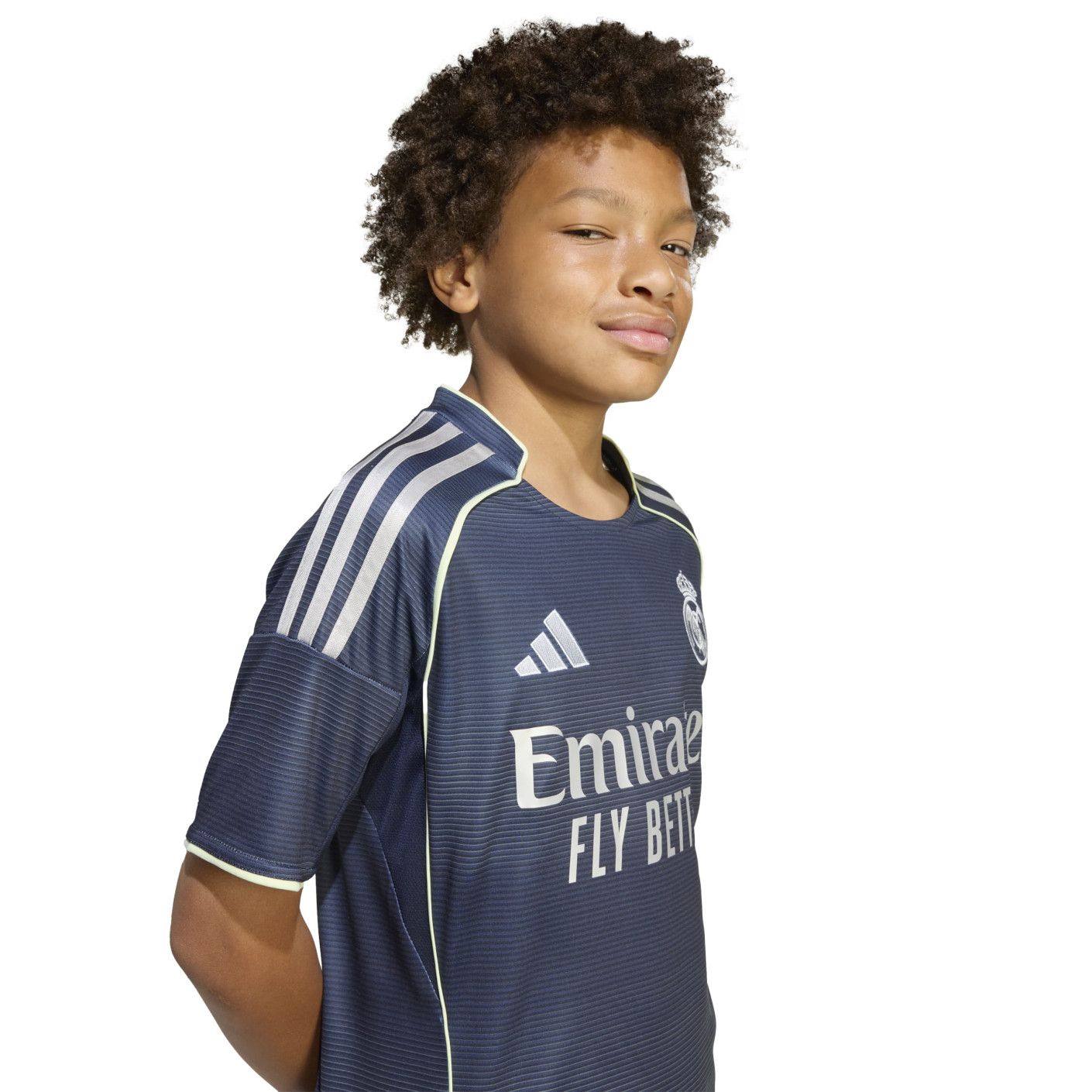 adidas Real Madrid Mbappé 10 Away Shirt 2025-2026 Kids