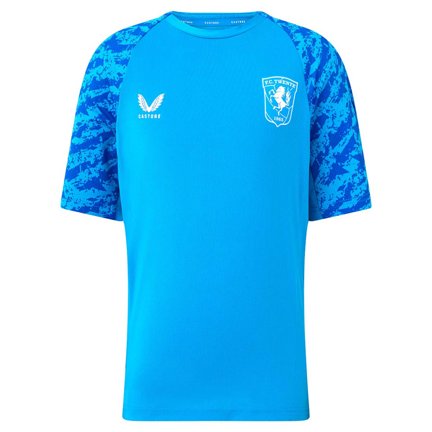 Castore FC Twente Trainingsshirt 2025-2026 Kids Blauw