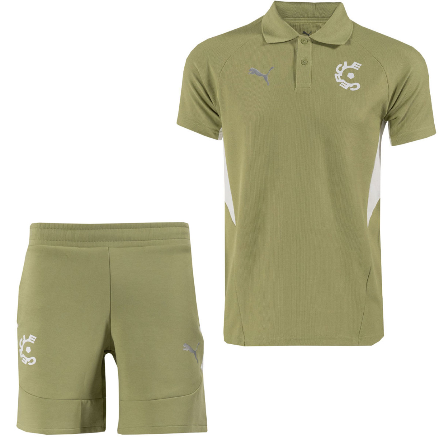PUMA Cercle Brugge Casual Polo Zomerset 2025-2026 Groen