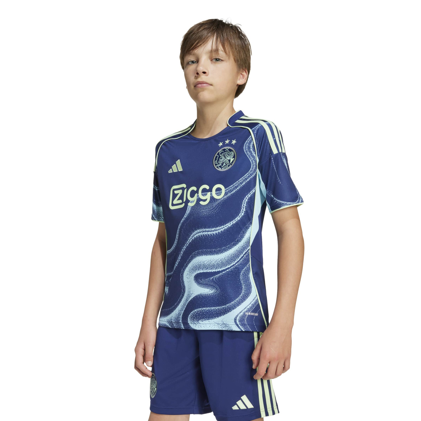 adidas Ajax Away Shirt 2025-2026 Kids