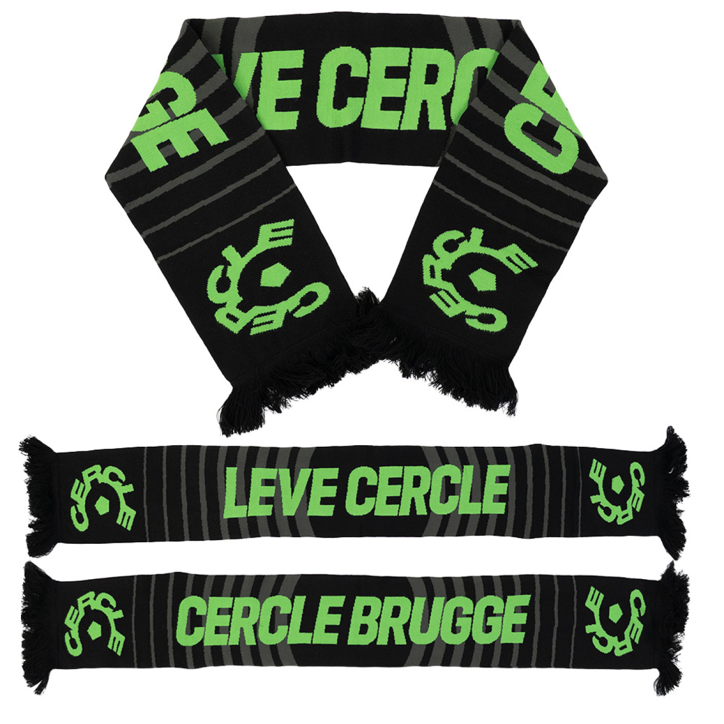 Cercle Brugge Sjaal Leve Cercle Zwart Groen