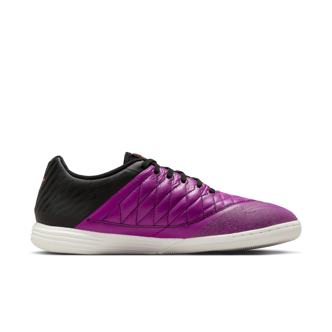 Nike Lunargato II Zaalvoetbalschoenen (IN) Zwart Paars Rood
