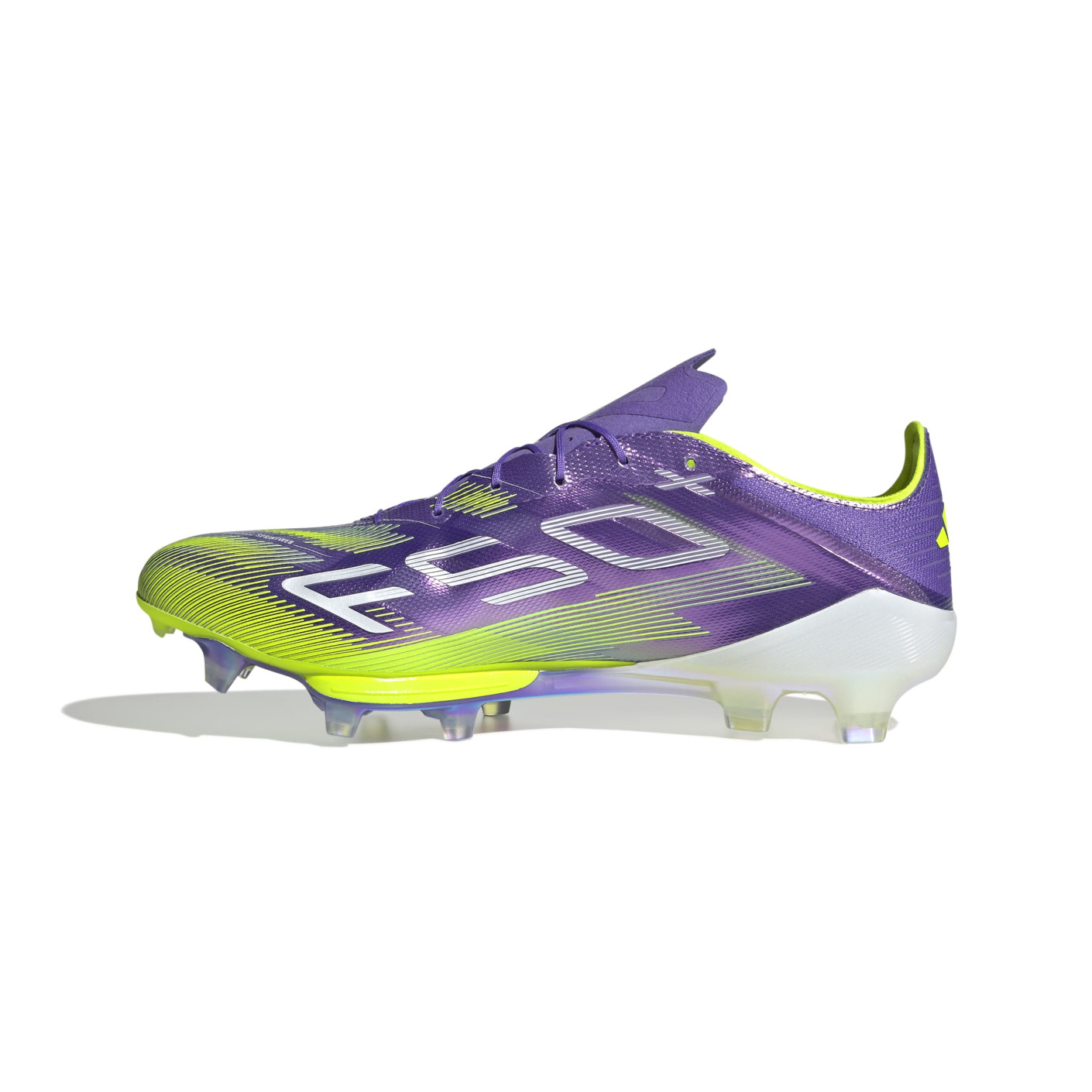 adidas F50+ Gras Football Boots (FG) Purple White Neon Yellow